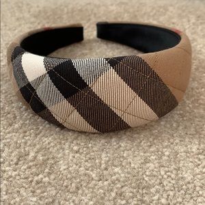 Authentic BURBERRY Quilted Headband